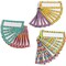 36 Pack Magnetic Dry Erase Name Tags, Teacher and Classroom Supplies, 6 Designs (3 x 1 Inches)